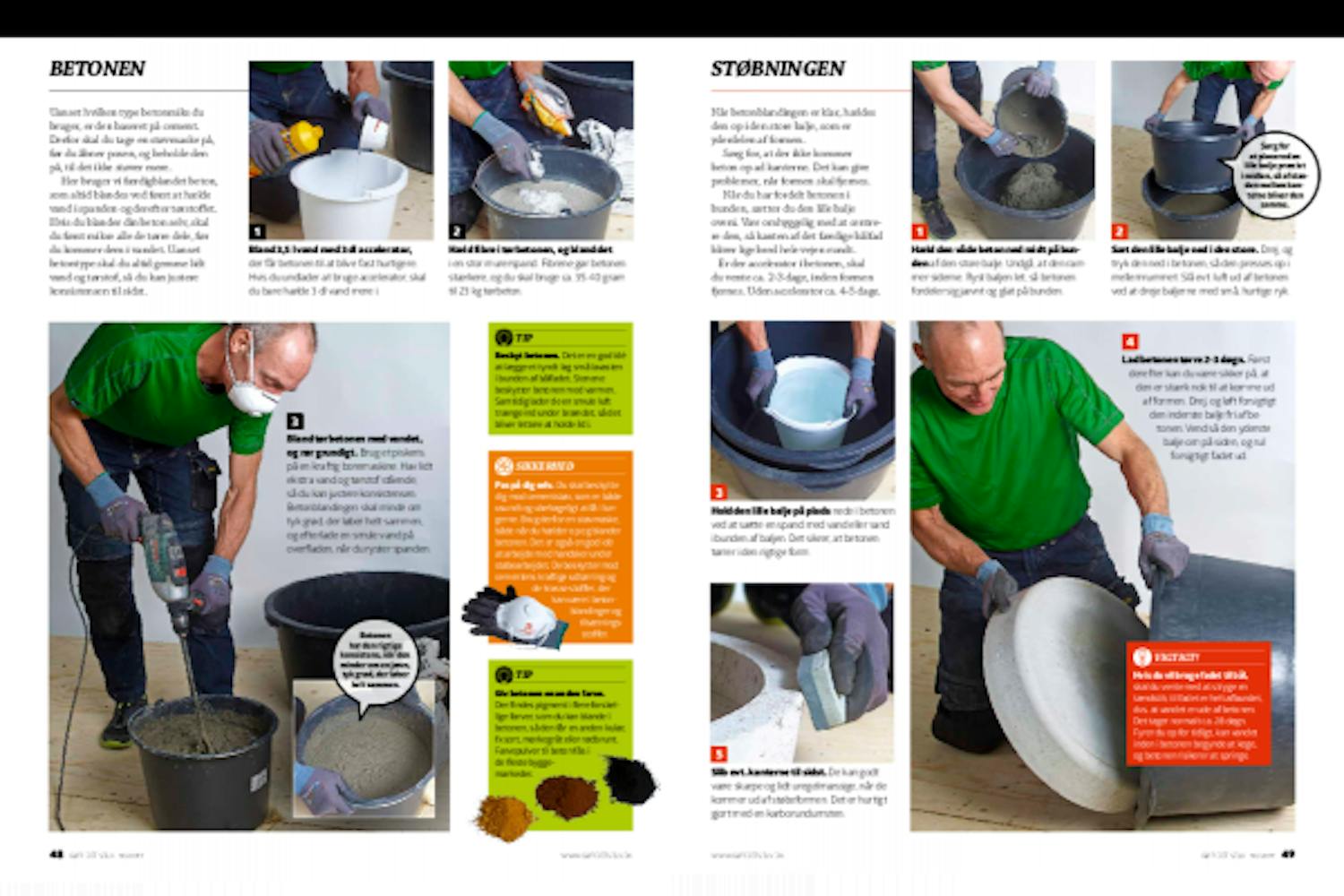 Lap huller i beton | bålfad beton Lap huller i beton | bålfad beton